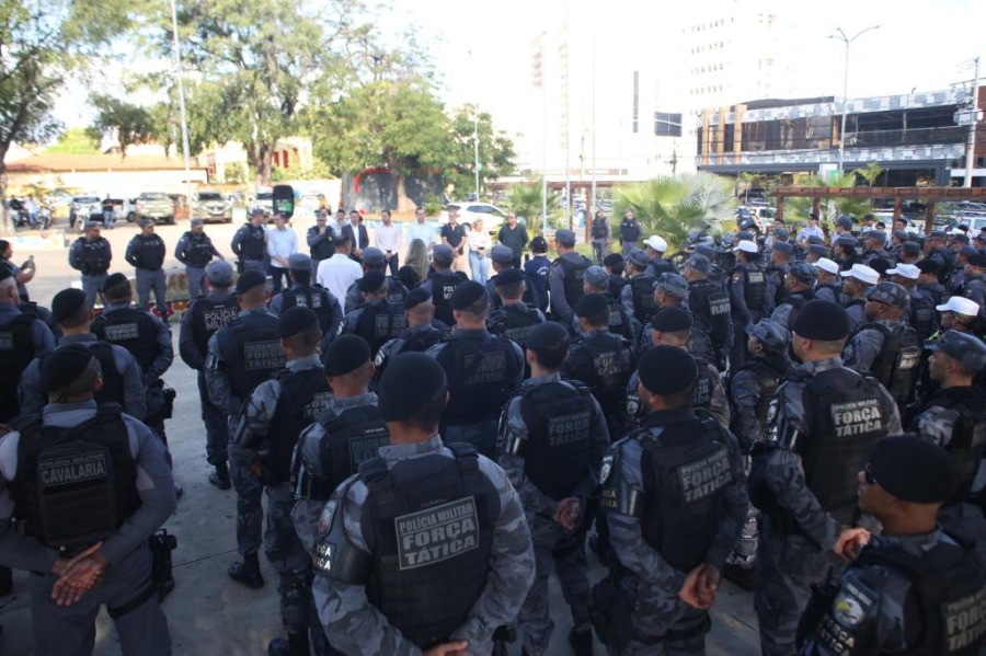 Operação Centro Seguro mobiliza mais de 300 policiais para reforçar segurança em Cuiabá e Várzea Grande