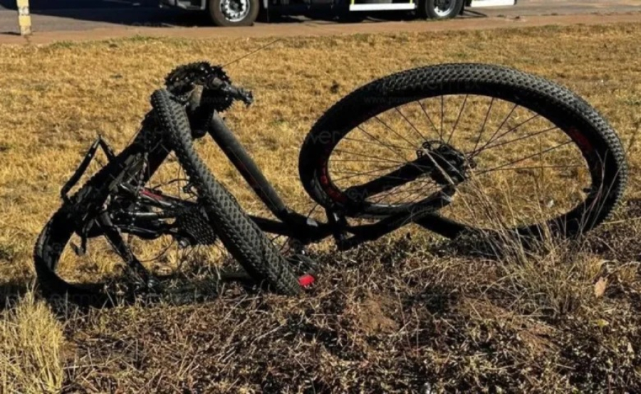 Ciclista morre atropelada por caminhonete na BR-163 em Nova Mutum
