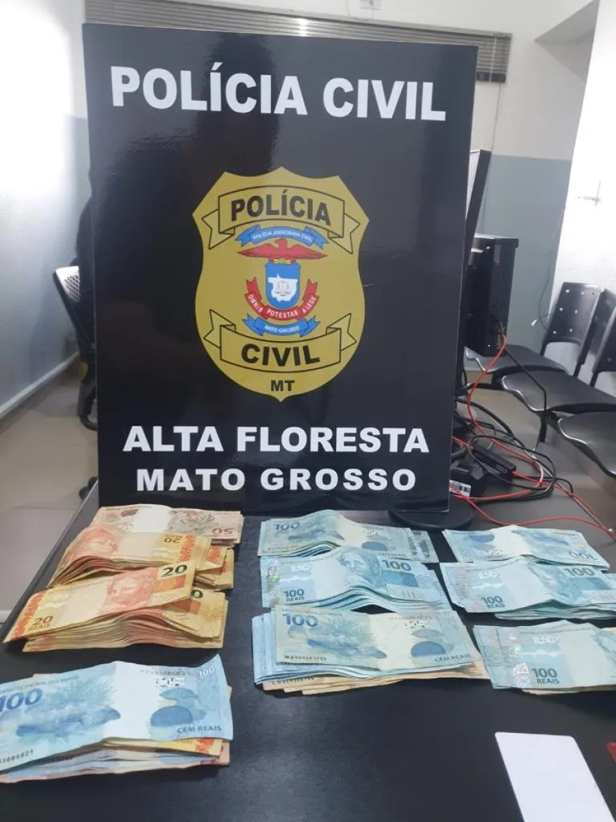 Funcionária é presa por furtar mais de R$ 65 mil de idosos em Casa Lar de Mato Grosso