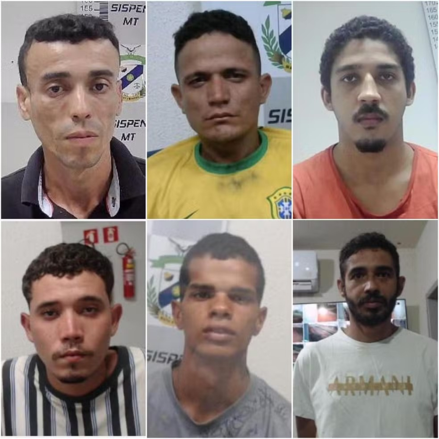 Seis presos fogem de penitenciária em Várzea Grande; um já foi recapturado